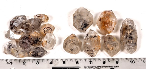 Anhydrous Quartz Crystals, 1.6 Pounds w/ Inclusions [194285]