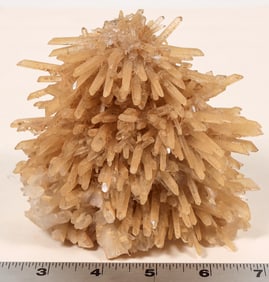 Yellow Quartz Crystal Cluster [194471]