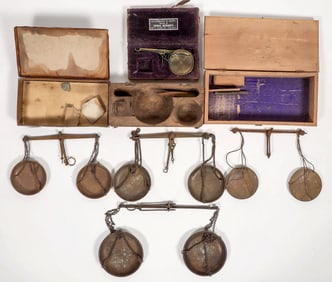 Assay, Gold & Other Weight Sets, 3 [194740]