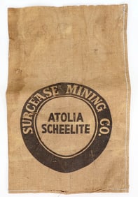Atolia Scheelite Mine Ore Bag [195608]