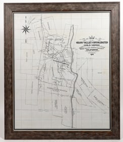 Grass Valley Area Mine Map [194901]