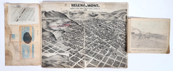 Lost Mine Map, Geologic Sections, Helena, c1904 [196649]