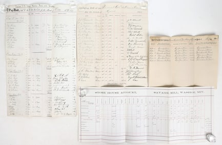 Comstock Mine, Mill, Assay & Railroad Ephemera, 4 [195434]