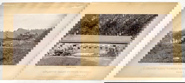 Atlantic Giant Powder Works Mammoth Plate Photos, c1878 [197040]