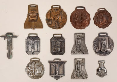 Rare Mining Watch Fobs (13) [194491]