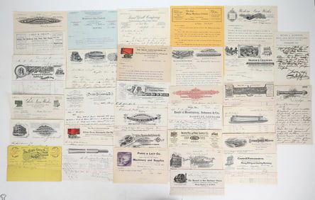 Mining Billhead & Letterheads, 32 [195437]