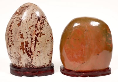 View Stone Pair, Lacquered Finish, Varied colors [194378]