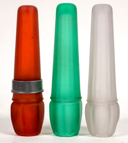 Car Vases, 3 Frosted Colors [195837]