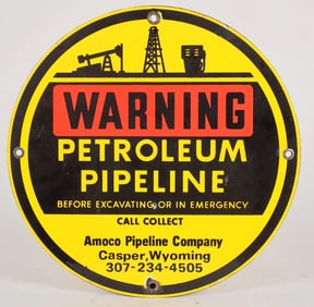 Amoco Pipeline Co. Sign [195077]