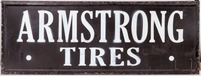 Armstrong Tires Advertising Sign [196473]
