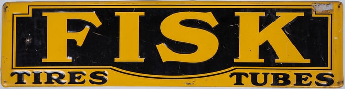 Fisk Tires Tubes Advertising Sign [196804]
