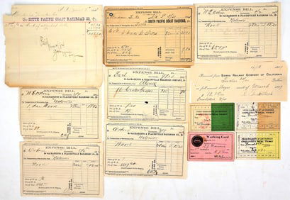 California Railroad Ephemera [195463]
