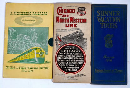 Chicago & Northwestern Line Timetables (3) [196372]