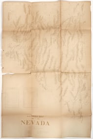 Nevada Railroad Commission Map, 1911 [196904]