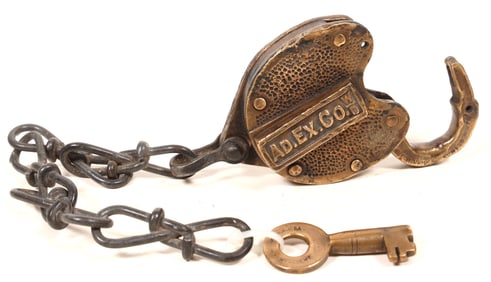 Adams Express Padlock (RARE) [194498]