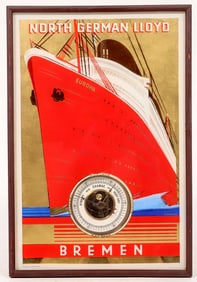 North German Lloyd Barometer feat. Ship "Europa" [195334]