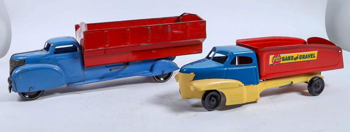 Vintage Buddy L & Marx Dump Trucks [196778]