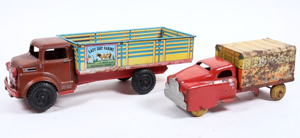 Marx Lazy Day Farms  Stock Truck & Banner Delivery Truck [196768]