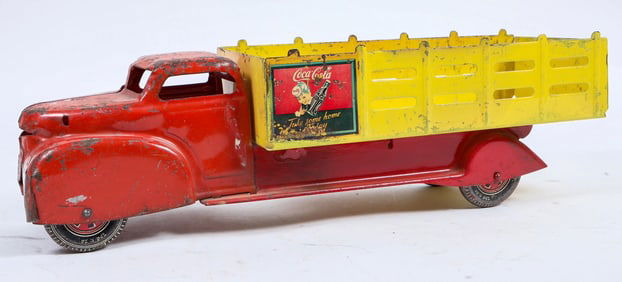 Vintage  Louis Marx & Coca  Cola Truck [196777]
