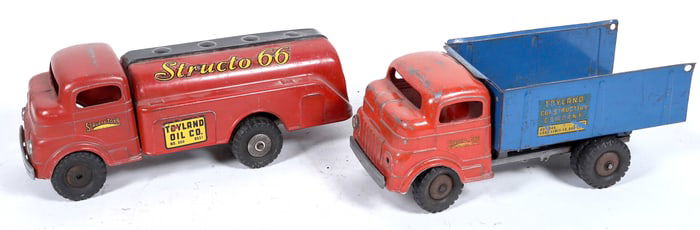 Structo Toy Truck Pair, c1940s-1953 [196834]