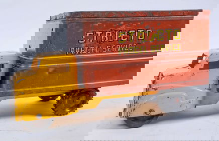 Structo Steel Pressed Parcel Service Vintage Truck [196779]