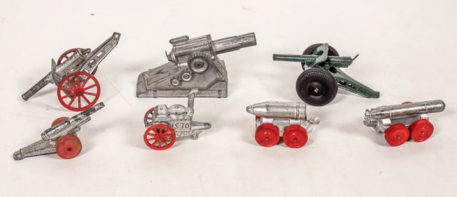 Tootsietoy Artillery and Bombs (7) [195587]