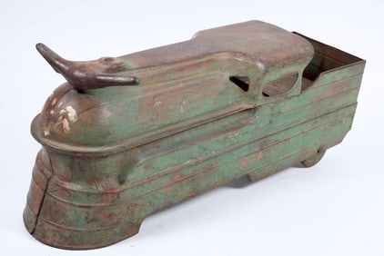 Vintage Ride  On  SteelCraft Pressed Steel Train [196772]