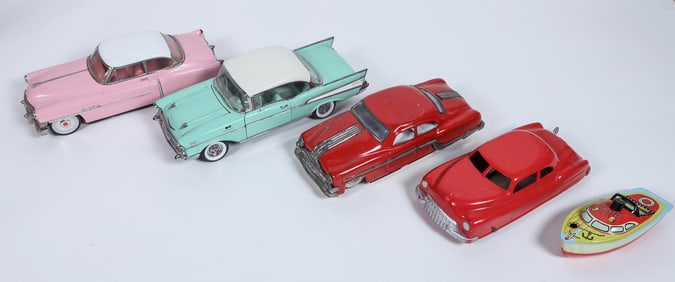 Vintage Steel Pressed and Die Cast Cars [196817]