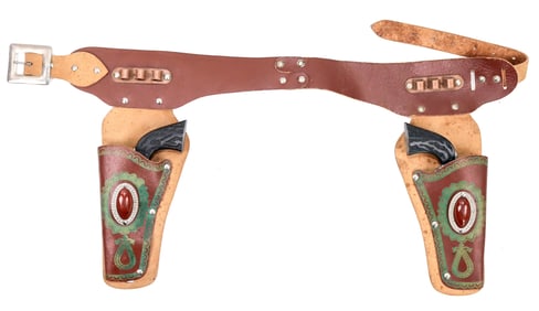 Hubley Small pistols, dual pistols and holsters [196947]