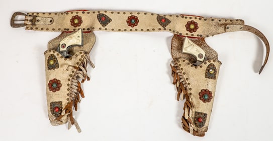 Texas Jr. Two Cap gun with Holsters [196970]