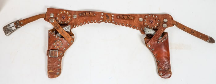 Smoky Cap Pistols with Roy Rogers Holsters [196977]