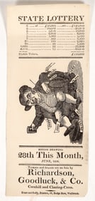 Lottery Ticket Hand Bill - 1808 [195658]
