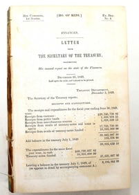 Treasury Report to Congress: 1849 S. F. Mint [196469]