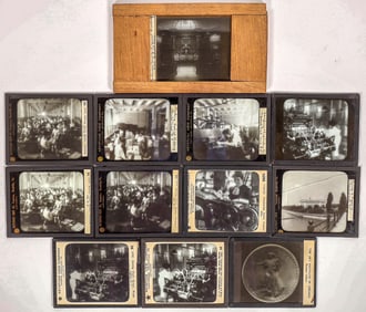 Washington D.C. Mint and B.E.P. Glass Slides. [194848]