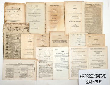 Collection of U. S. Mint Reports 1795-1877 (32) [196460]