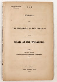 Treasury Secretary Annual Report to Congress 1825 [196636]