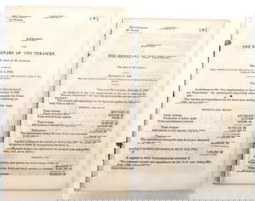 Financial Treasury Report to Congress 1845-6 [193195]