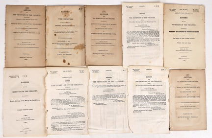 US Treasury Assays of Foreign Gold & Silver Coins (10) [195519]