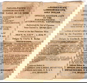 Pan Pacific Expo Coin Envelopes [194771]