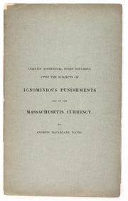 Massachusetts Currency Brochure 1899 [195268]