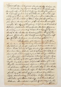 Indenture Document 500 pounds in gold and silver coin 1786 [196632]