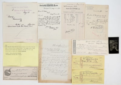 Transfer Of Coin By  Banks Ephemera [195242]