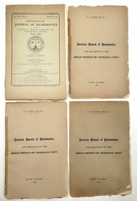 American Journal of Numismatics 1866 & 1892 (4)  [196458]
