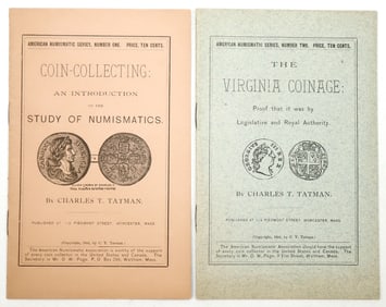 American Numismatic Series Volumes One and Two [193198]