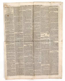 S.S. Central America Wrecked Headline 1857 [195513]