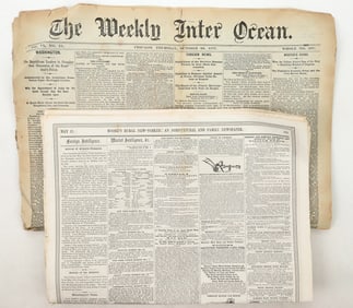 Recoining Silver Newspaper Stories (2) [196791]