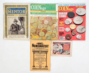 Vintage Coin Magazines (5) [195527]