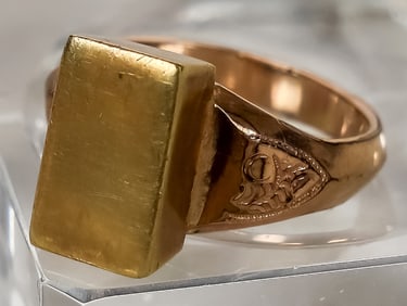 Gold Ingot Ring [195264]