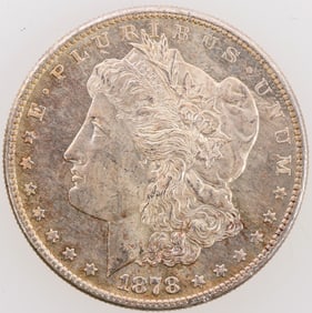 Morgan Dollar: 1878-S BU [196893]