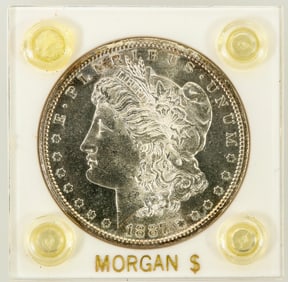 Morgan Dollar: 1887-S MS 62/3 [196192]
